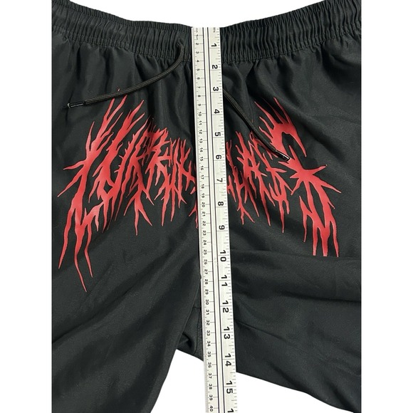 Lurking Class Sketchy Tank Hesh Black Board Shorts Men's XL Beach Grunge Punk - Picture 5 of 13